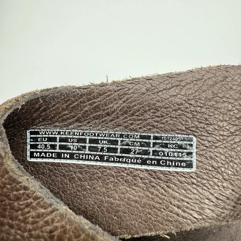 Keen Elizabeth Wedge Sandals Cascade Brown Women's‎ Size US 10